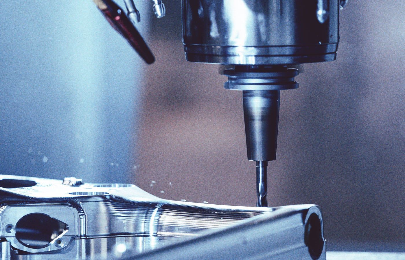CNC machining at the Pole factory