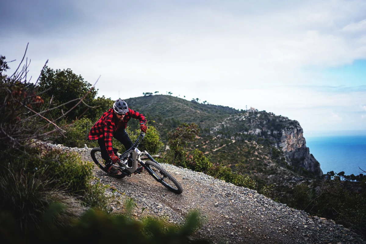 Leo Kokkonen riding the Hiisi in Finale Ligure