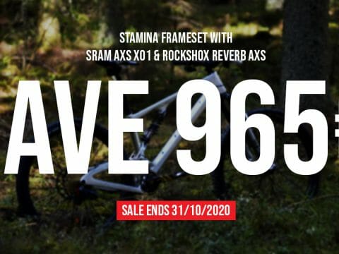 Stamina frameset + AXS kit sale ending